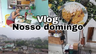 Vlog de domingo| Muita chuva | Muito trabalho em casa