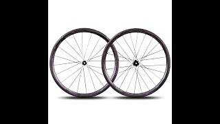 New Arrivals——36mm Depth Carbon Spoke Disc Wheels-12K Filament-wound