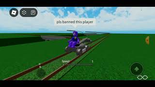 can someone just banned this player because I report him twice for spamming roblox pls