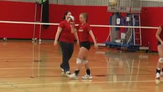 Cincinnati University Volleyball High Dig Drill and Reps