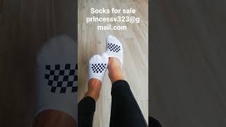 feet socks teen model sneakers girl shoes play