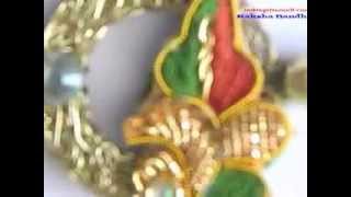 Beautiful Circle Rakhi - 47