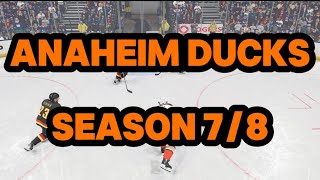 NHL 24 franchise mode season 7/8￼