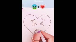 💗+🤮#satisfying #art #shortvideo #shors #shorts #youtubeshorts