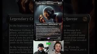 EVERYTHING you wanted on a GOLLUM #lordoftherings #magicthegathering card! #youtubeshorts