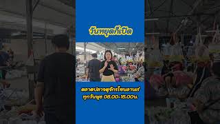 วันหยุดก็เปิดนะ วันแรงงานนี้ มาเจอกันนะคะ  #ตลาดปลาจตุจักร  #ปลาสวยงาม  #ตลาดปลาลานเร่