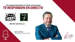 El #CAFSevilla en Más de Uno (Onda Cero Sevilla). 23/3/2023