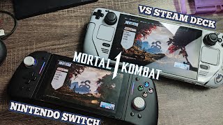 Mortal Kombat 1 Steam Deck vs Nintendo Switch Side To Side Comparison - Pendapat Aku......?