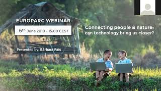 EUROPARC Webinar Connecting People and Nature