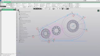 Компас 3D. Уроки - Проектируем редуктор. Часть 5