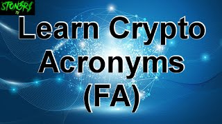 Learn Crypto Acronyms (FA)