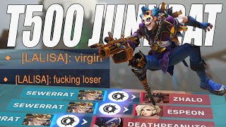 What Onetricking Junkrat In Grandmaster Looks Like 10.0 (Overwatch 2)