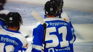 Narvik ishockey goal from face off