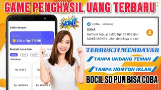 BARU RILIS MALAM INI.! Aplikasi Penghasil Saldo Dana Tercepat 2024 - Cara Dapat Uang Dari Internet