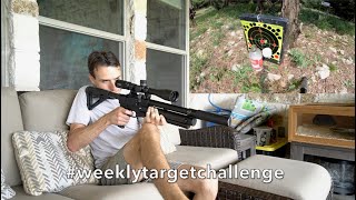 Shoot the cap off a bottle! Weekly Shooting Challenge