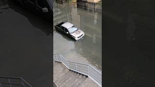 Vehicles under water in Trinidad #shorts