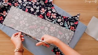 DIY Useful Stuff For Home From Left Over Fabric | Sewing Project