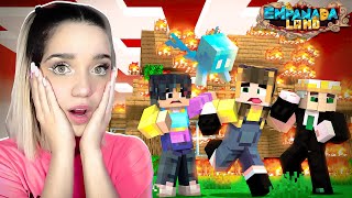 QUEMO mi CASA por ACCIDENTE en MINECRAFT 😭😨 - IsaRockets