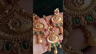 *indian orignal rajwadi earings & Tika 💞 price.....2250only*03402004567