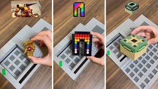 Crafting Impossible Minecraft items BUT Lego!