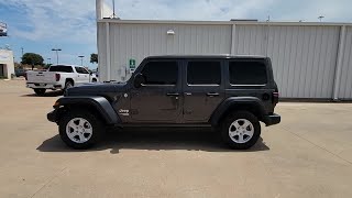 2021 Jeep Wrangler Unlimited Sport S Wichita Falls, Lawton, Vernon, Abilene, Oklahoma City TX