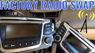 HOW TO INSTALL & REMOVE THE FACTORY RADIO '12-'17 HYUNDAI ACCENT| Swapping radios units in our cars!