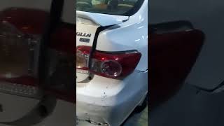 Toyota Corolla big accident