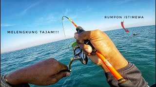 MANCING DI SPOT INI PASTI STRIKE KERAPU DAN TOMPEL BESAR!!!