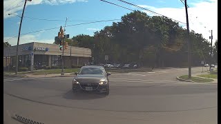 Having to Honk After Driver Turns Without Right of Way