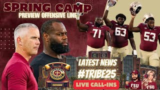 FSU Football |  Spring Camp Preview: Offensive Line, Latest Nole News, Tour of Duty & Recruiting