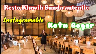 Kluwih Sunda autentic resto Bogor