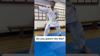 Three ways to improve your punch #karate #whitebelt #punch