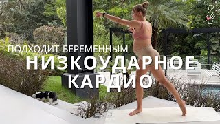 ПОТНОЕ НИЗКОУДАРНОЕ КАРДИО  / тренировка без прыжков / фитнес для беременных