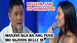 BELLE M. NAGULAT SA TANONG NI OGIE ALCASID SA ITS SHOWTIME