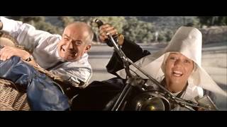 Louis de Funes - Le gendarme se marie (nun and moto)