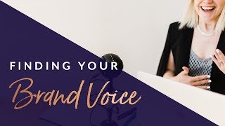 Finding Your Brand Voice