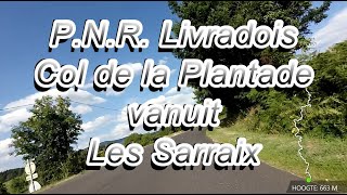 P.N.R. Livradois-Forez Col de la Plantade vanuit Les Sarraix Honda CRF 1000 ATAS