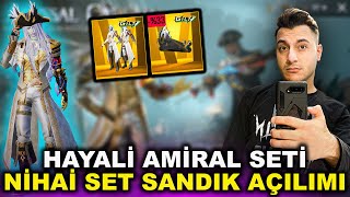 AMİRAL SETİ SANDIK AÇILIMI 2500 UC HARCADIK! HESABIMI GELİŞTİRİYORUM - PUBG MOBİLE