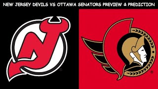 New Jersey Devils vs Ottawa Senators Preview & Prediction