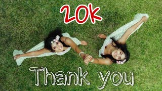 20K Subscribers | අපි දෙදෙනාට ලබාදුන් ආදරේට ගොඩක් ආදරෙයි❤️ ස්තූතියි✨👯‍♀️#shorts