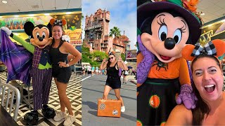 Lunch at Minnie's Halloween Dine! A Spooky Fun Friday the 13th at Hollywood Studios!