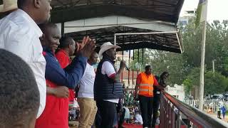 H. E Raila Odinga Speech During the Match Of Shabana Fc Against Kibera Black Stars