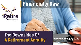 Negatives Of a Retirement Annuity