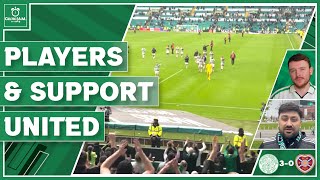 The Celtic players and support are united as Rodgers gets a reaction from across the city