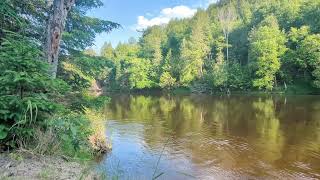 Gentle River Flow relaxation time