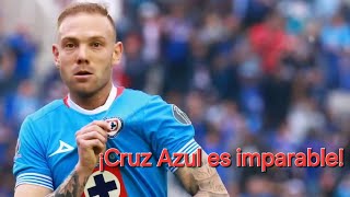 ¡Cruz Azul arrasa con Necaxa!