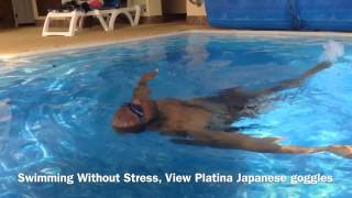 Swimming Without Stress: View Platina Japanese goggles