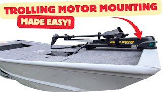 Trolling Motor Mounting Bracket Info and Install