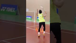 Badminton Aggressive Offense Drill #shorts