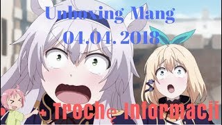 Unboxing Mang 04.04.2018 + Trochę informacji